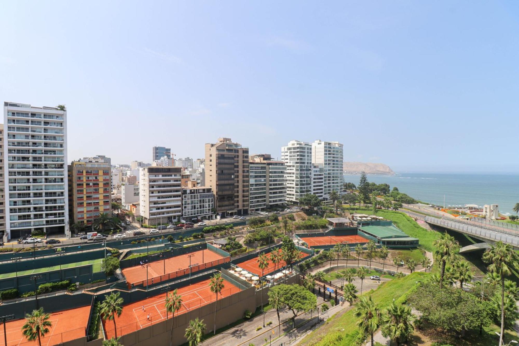 Stylish 3Br With Ocean View Apartment Lima Bagian luar foto